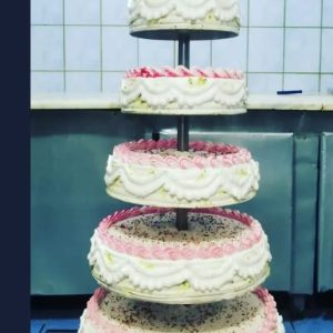 6 Katlı Düğün Pastası